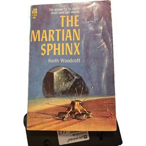 The Martian Sphinx by Keith Woodcott First Edition Ace Books F-320 Vintage